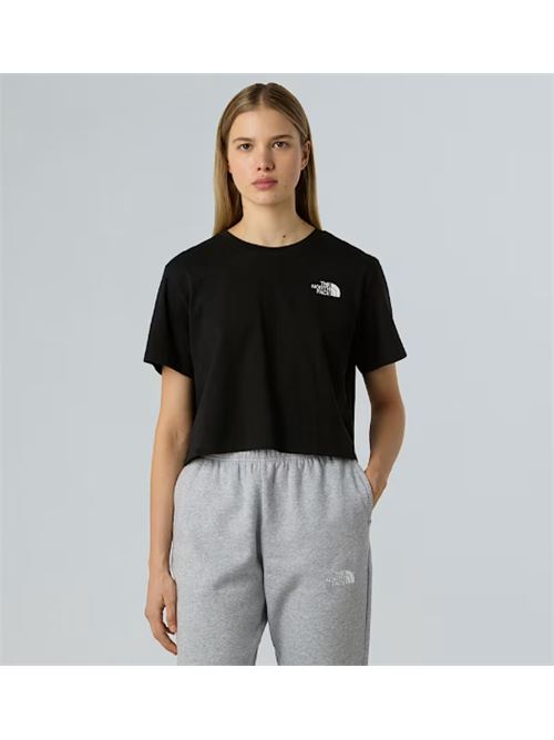 w simple dome cropp slim tee THE NORTH FACE | NF0A87U4JK31